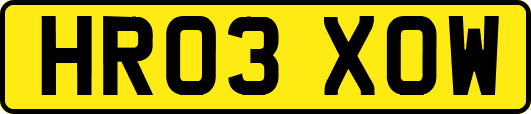 HR03XOW