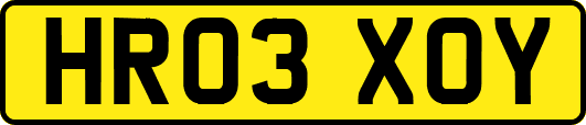 HR03XOY