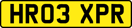HR03XPR