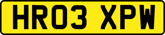 HR03XPW