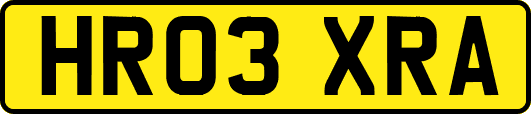 HR03XRA