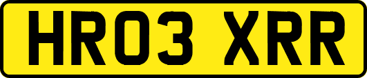 HR03XRR