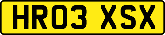 HR03XSX