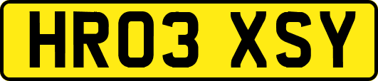 HR03XSY