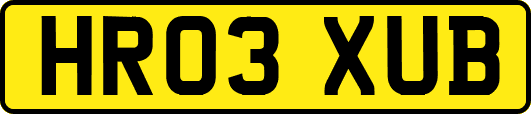 HR03XUB