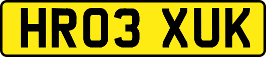 HR03XUK