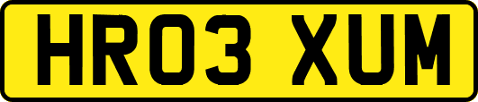 HR03XUM