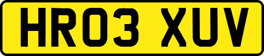 HR03XUV