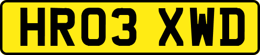HR03XWD