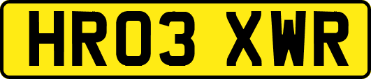 HR03XWR
