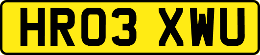 HR03XWU