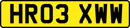 HR03XWW