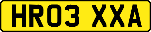HR03XXA