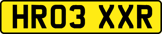HR03XXR