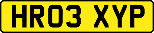 HR03XYP