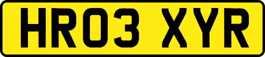 HR03XYR