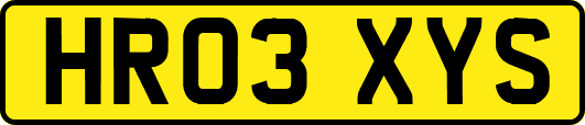 HR03XYS