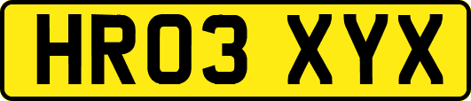 HR03XYX