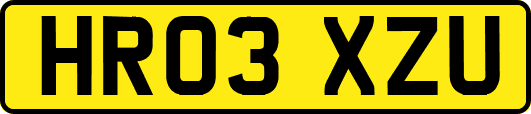 HR03XZU