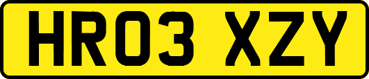 HR03XZY