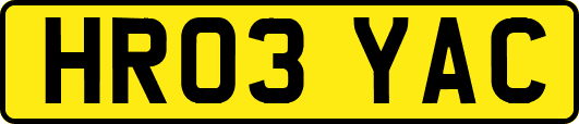 HR03YAC