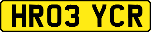 HR03YCR