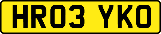 HR03YKO