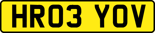 HR03YOV