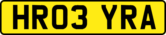 HR03YRA