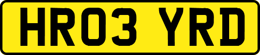 HR03YRD