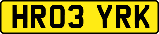 HR03YRK