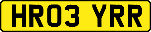 HR03YRR