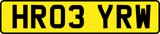 HR03YRW