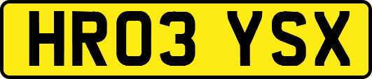 HR03YSX