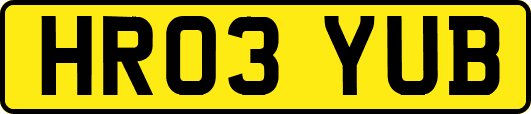 HR03YUB