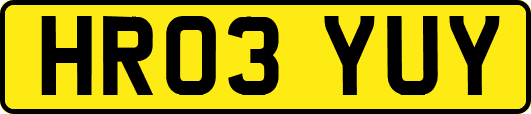HR03YUY