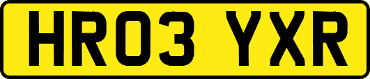HR03YXR