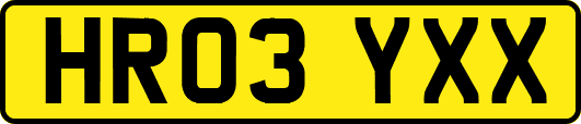 HR03YXX