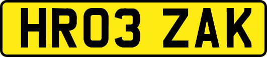 HR03ZAK