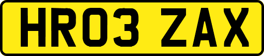 HR03ZAX