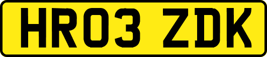 HR03ZDK