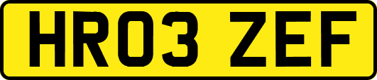 HR03ZEF