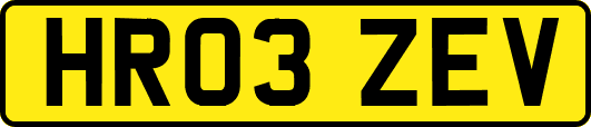 HR03ZEV