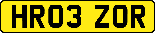 HR03ZOR
