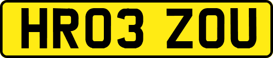HR03ZOU