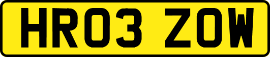 HR03ZOW