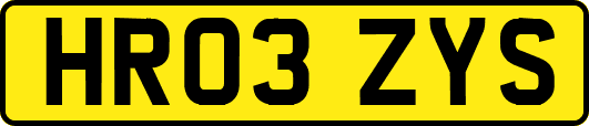 HR03ZYS