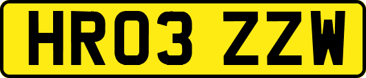 HR03ZZW