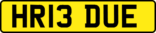 HR13DUE