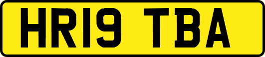 HR19TBA